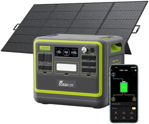 Generatore solare portatile 2048Wh FOSSiBOT F2400