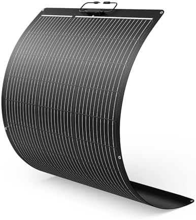 Pannello solare flessibile 100W 12V – alta efficienza IP68 per camper, campeggio e superfici curve