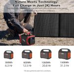 pannello solare pieghevole portatile 100W 12V